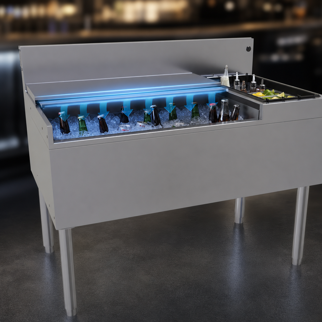 Built-In 10-Circuit Cold Plate