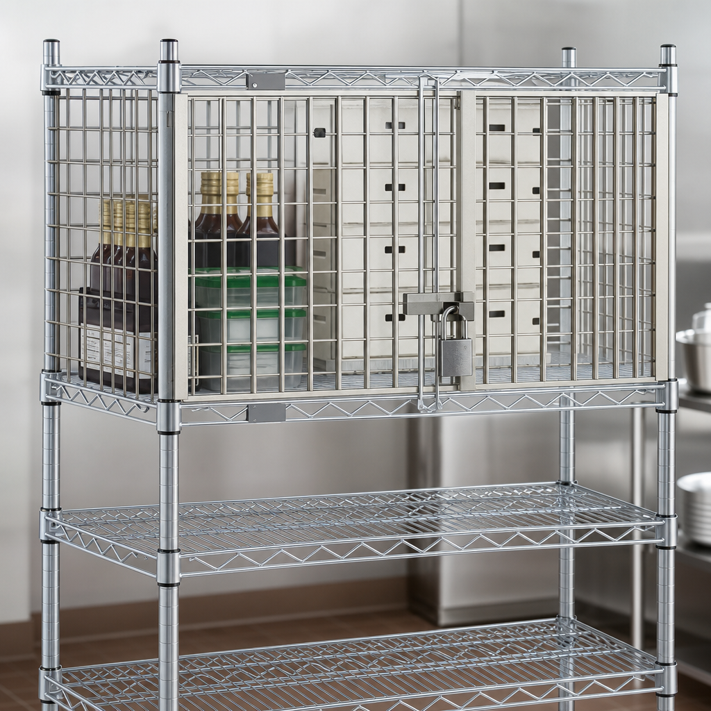 Lockable Shelving Enclosure