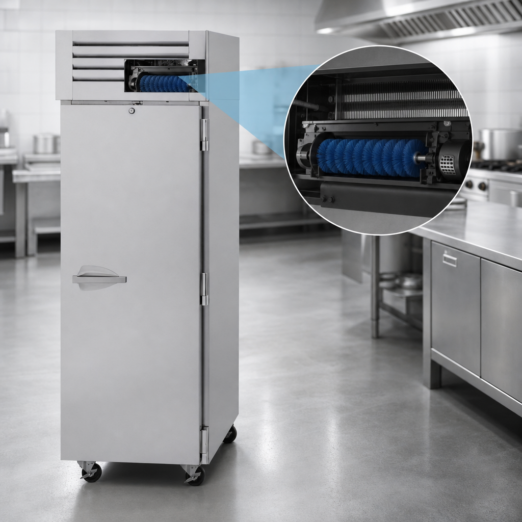 Self-Cleaning Condenser