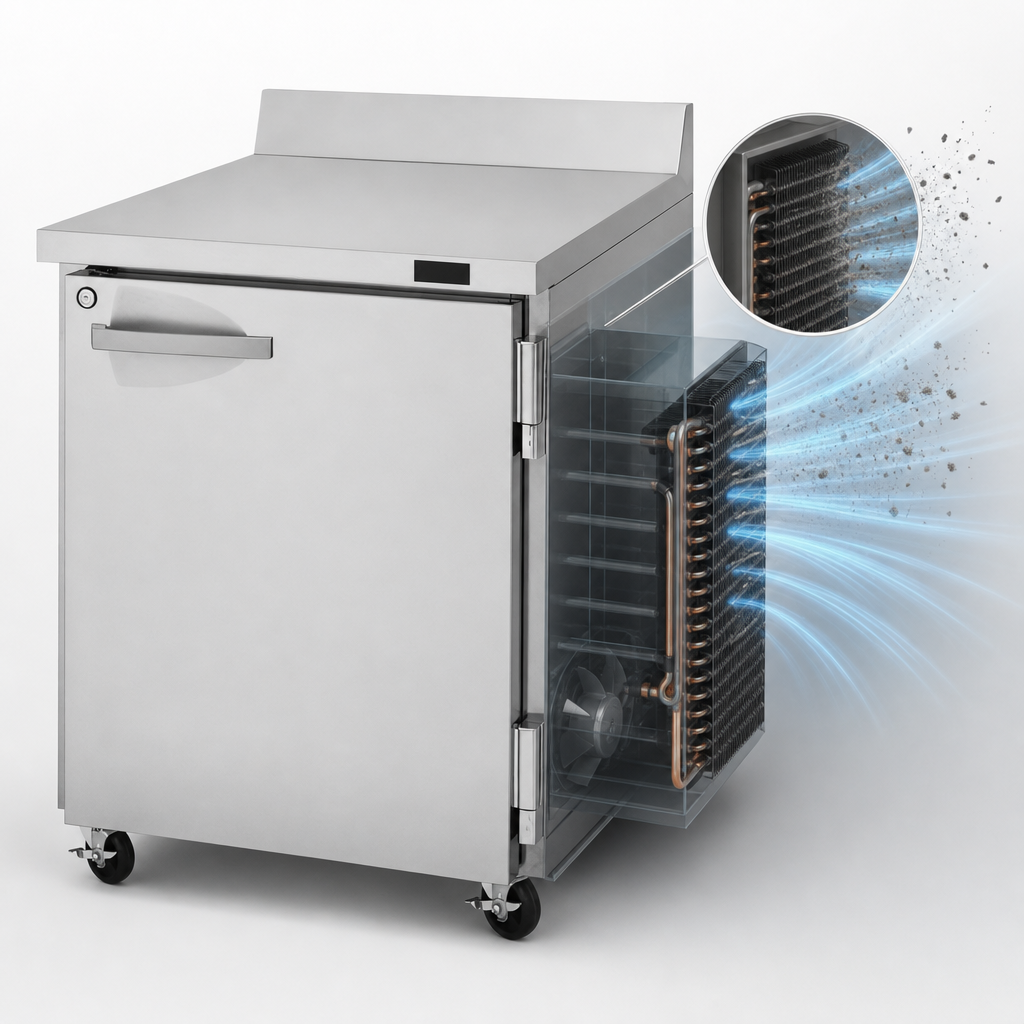 Self-Cleaning Condenser