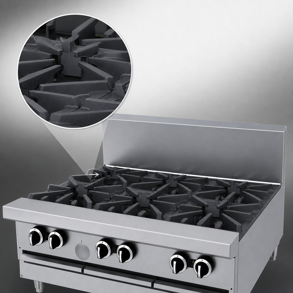 Cast-Iron Burner Grates