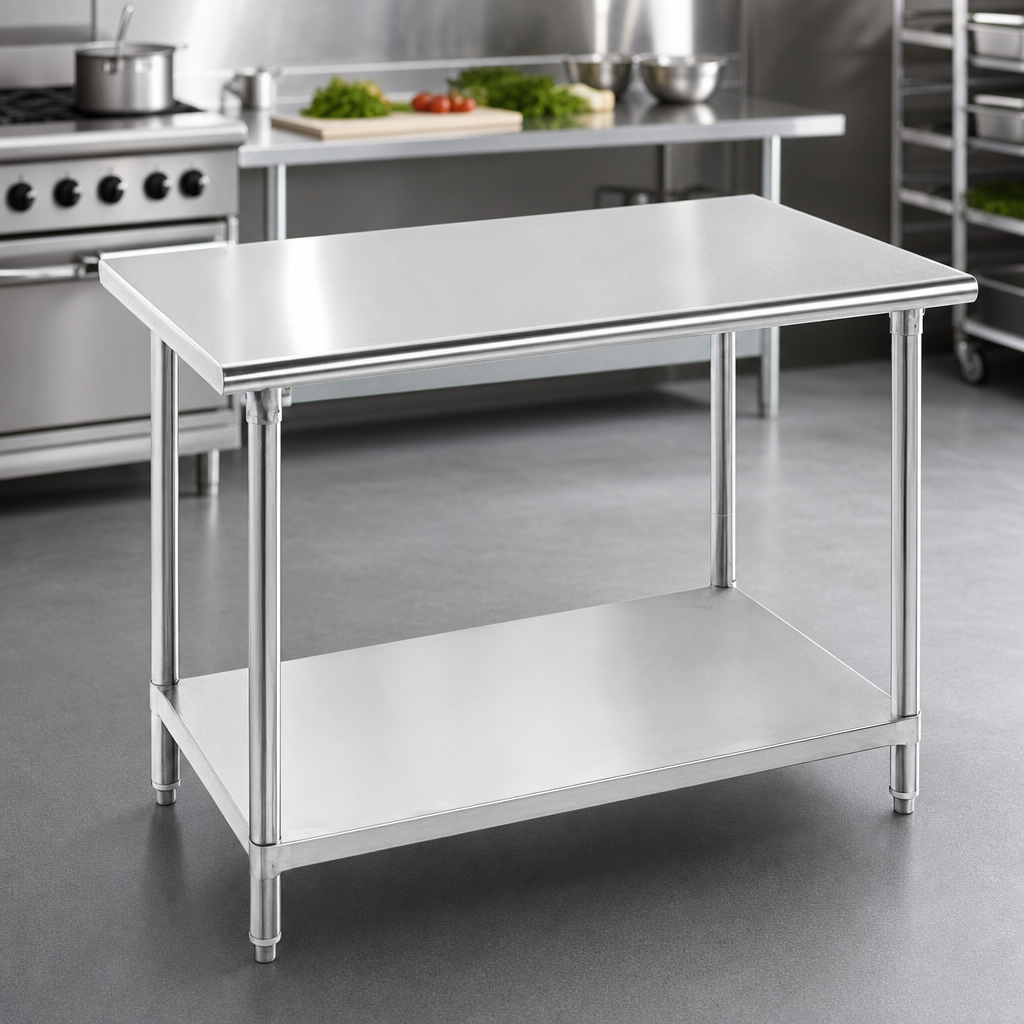 16-Gauge 304 Stainless Steel Top