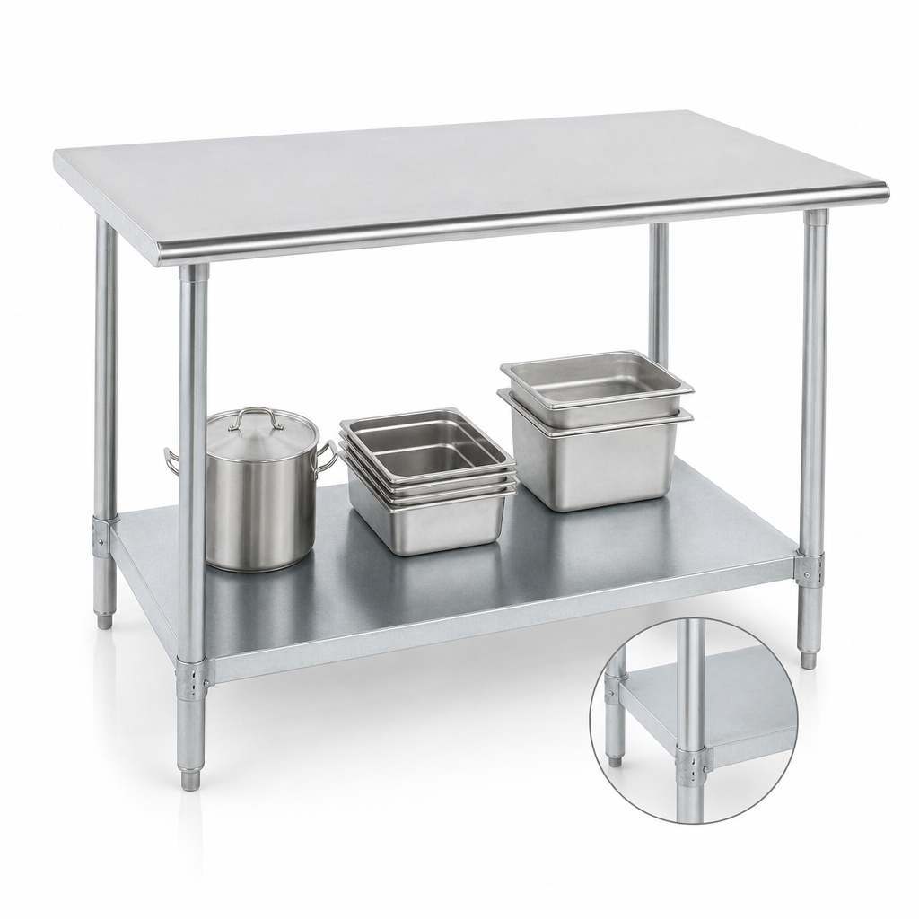 18-Gauge Galvanized Adjustable Undershelf