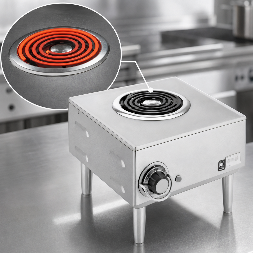 Flat Spiral Heating Element