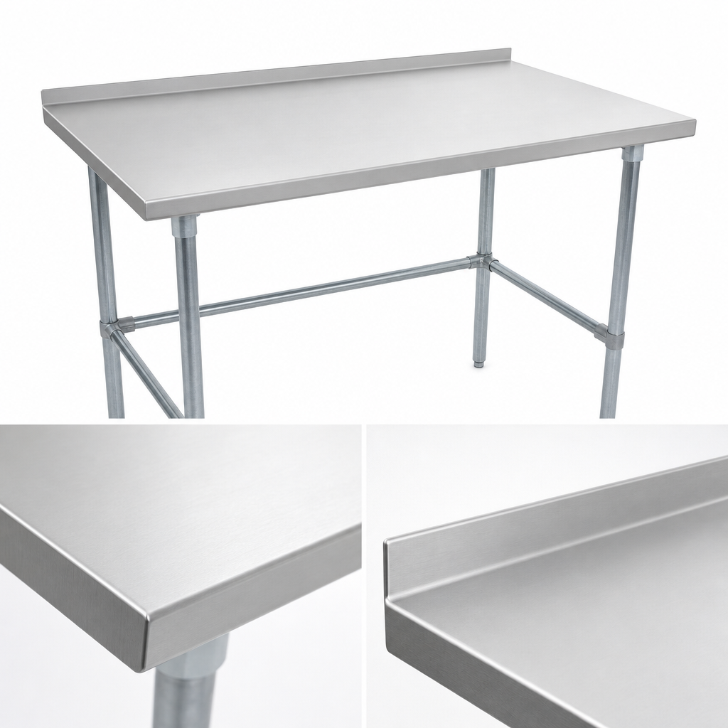 14-Gauge 300 Series Stainless Steel Top