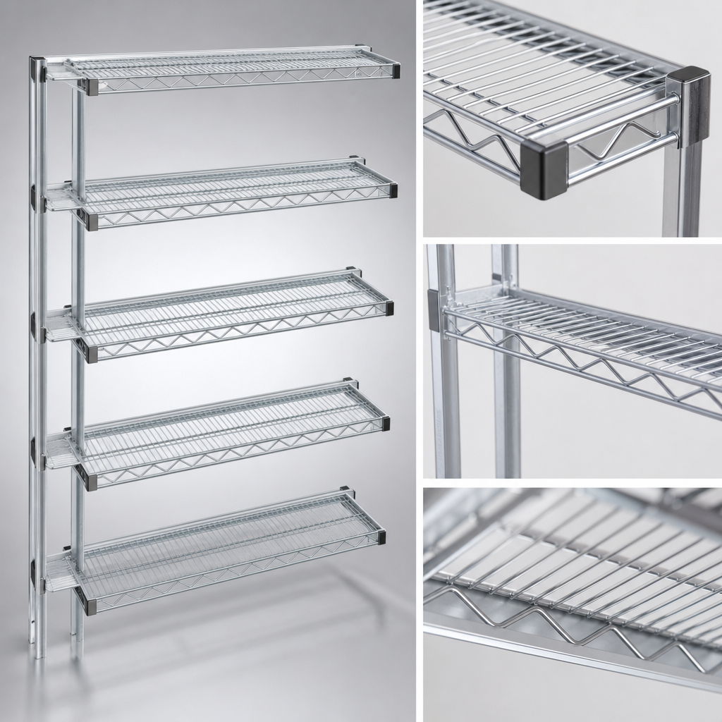 Patented QuadTruss® Shelf Design