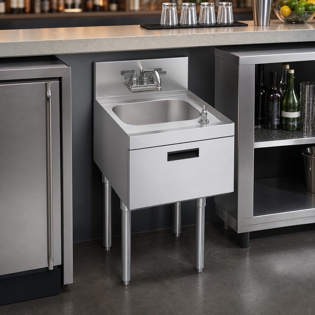 Freestanding Underbar Design