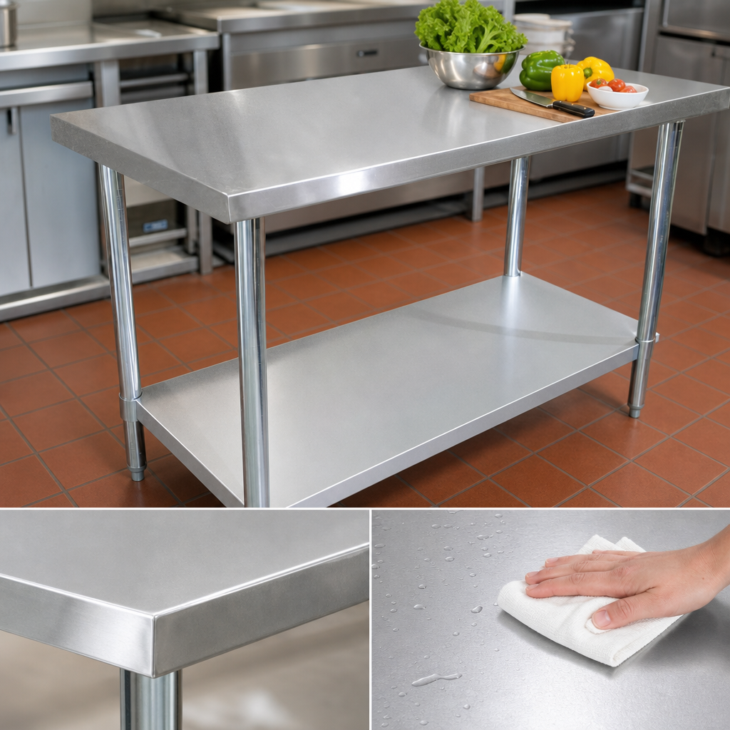 18-Gauge 430 Stainless Steel Top