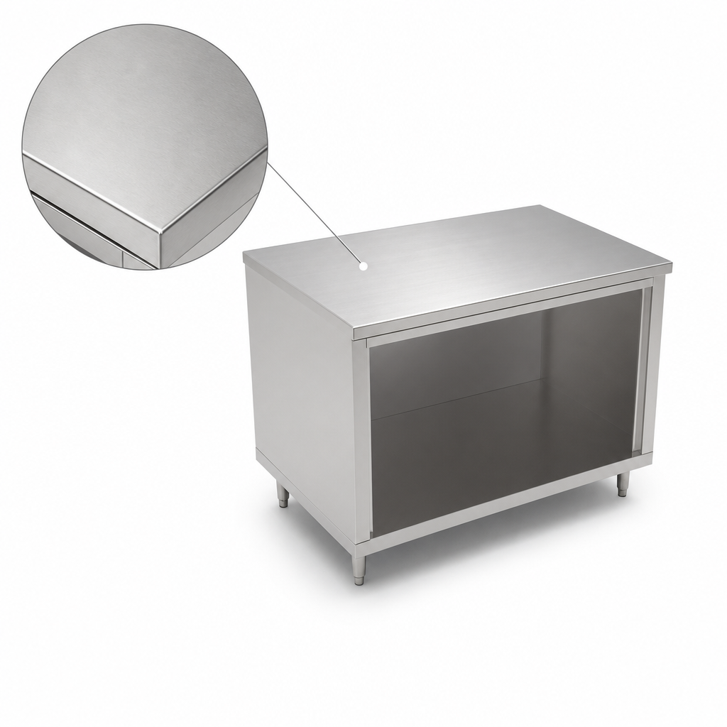 16-Gauge Type 300 Stainless Steel Top