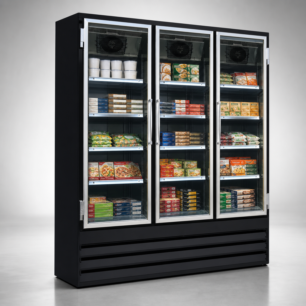 Three-Section Merchandiser
