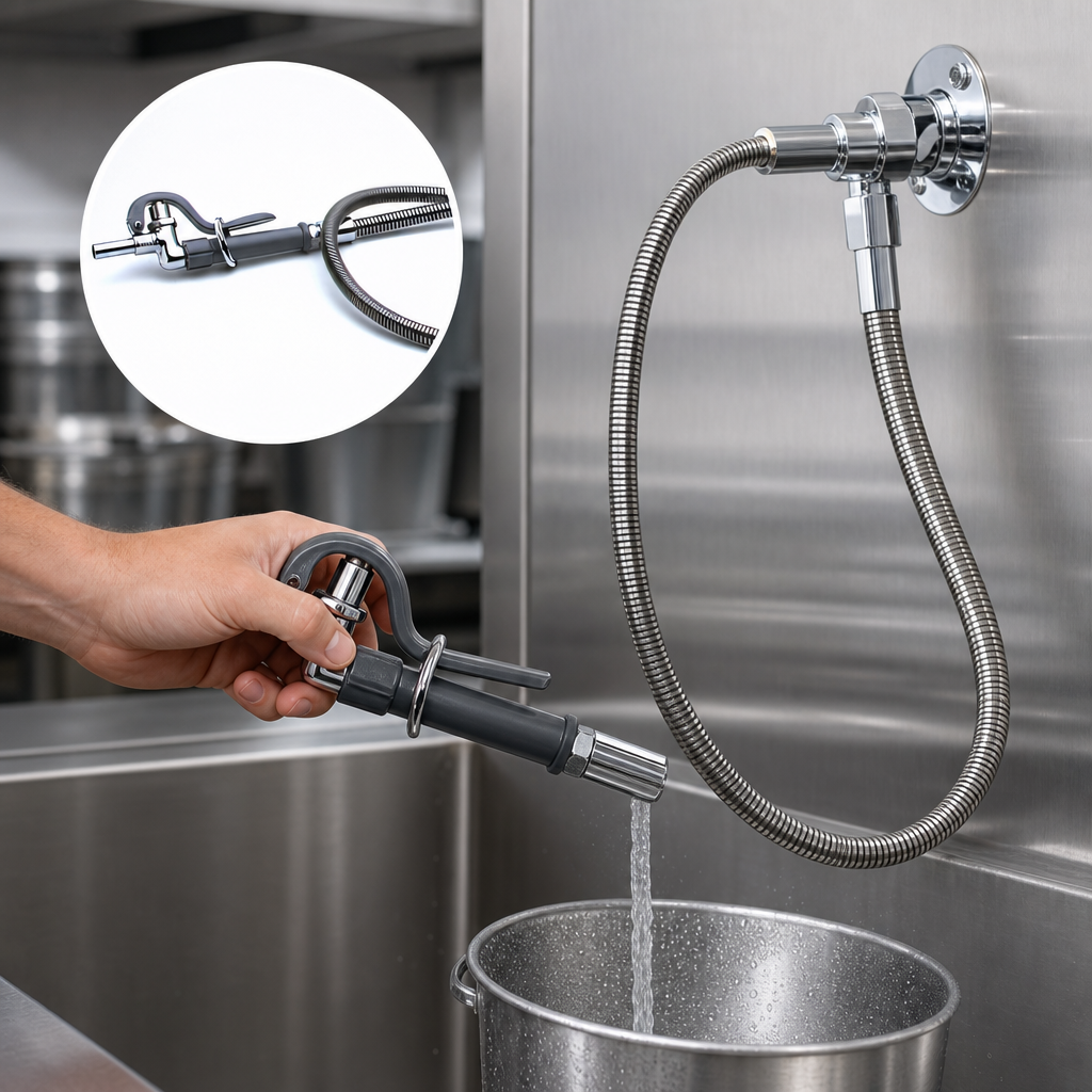 Self-Closing Spray Valve