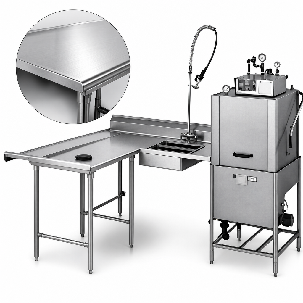 14 Gauge 304 Stainless Steel Top