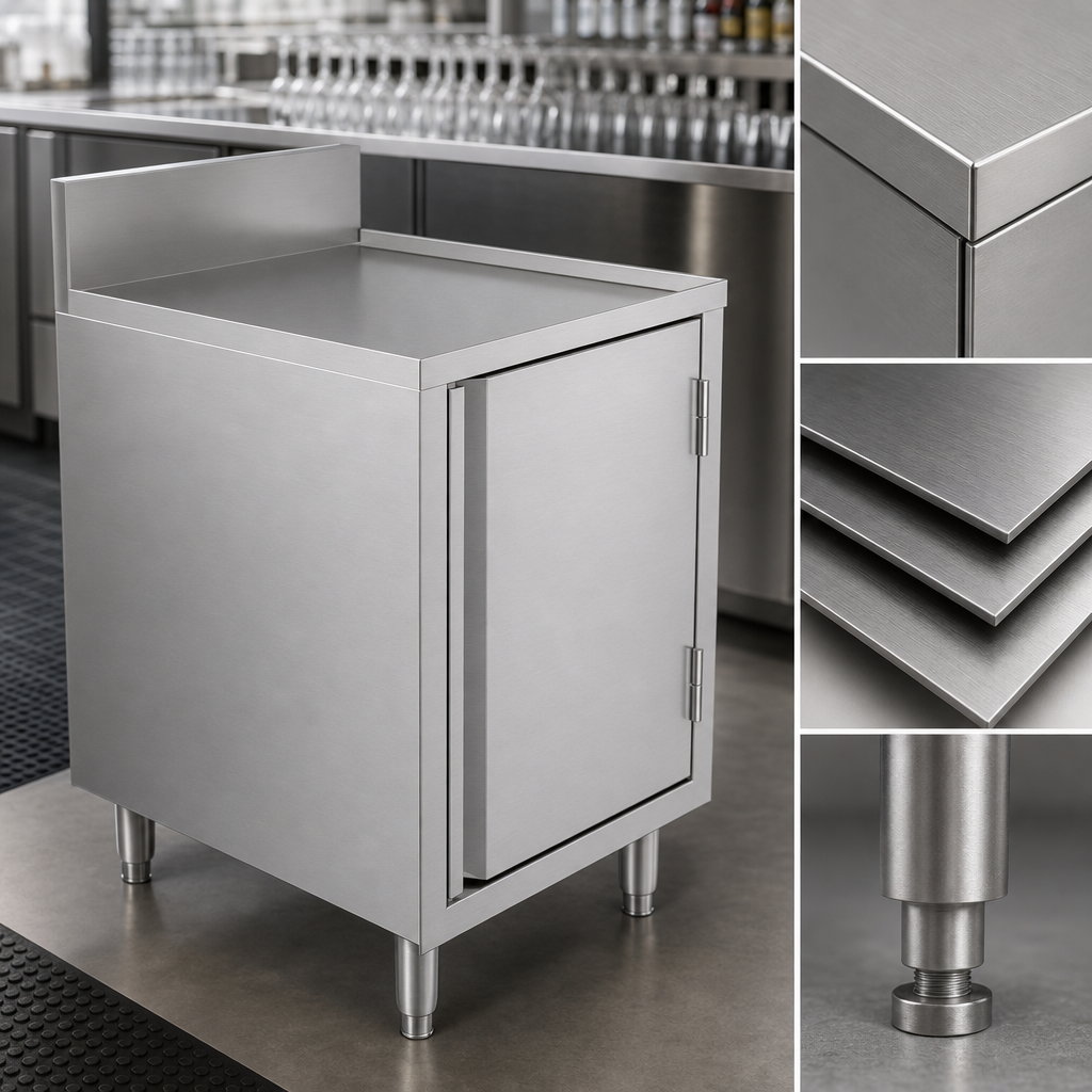 18-Gauge Stainless Steel Construction