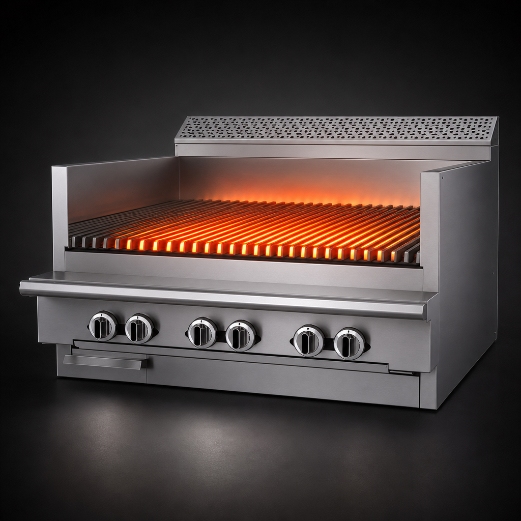Radiant Charbroiler Design