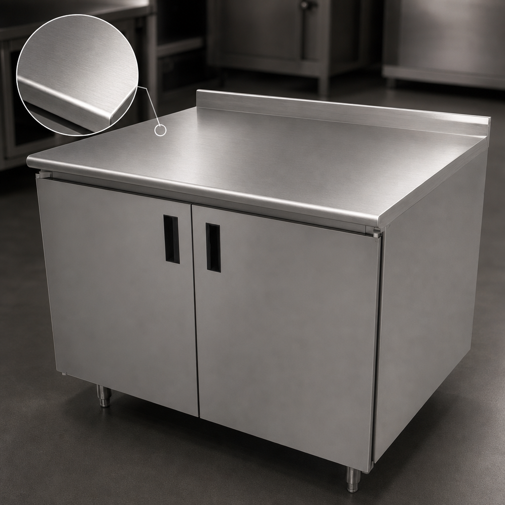 14 Gauge 304 Stainless Steel Top