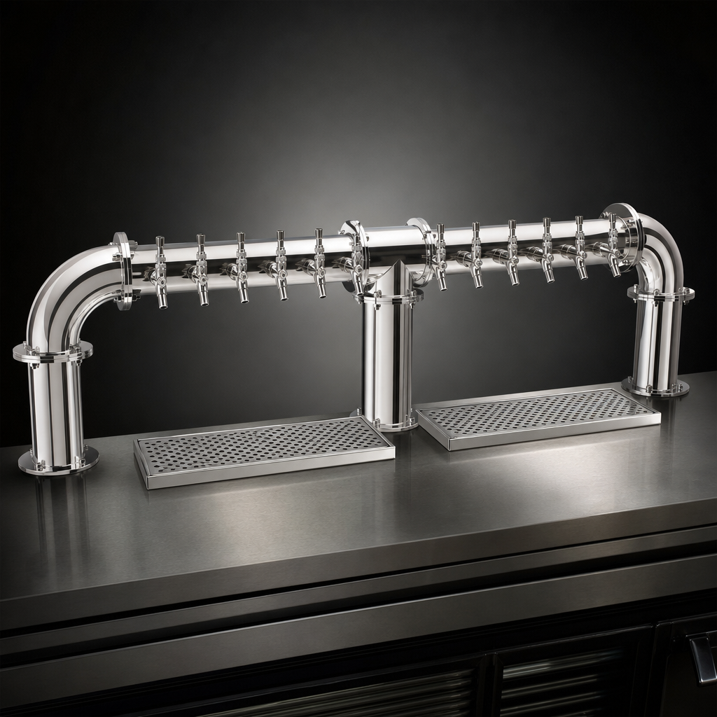 12 Stainless Steel Faucets