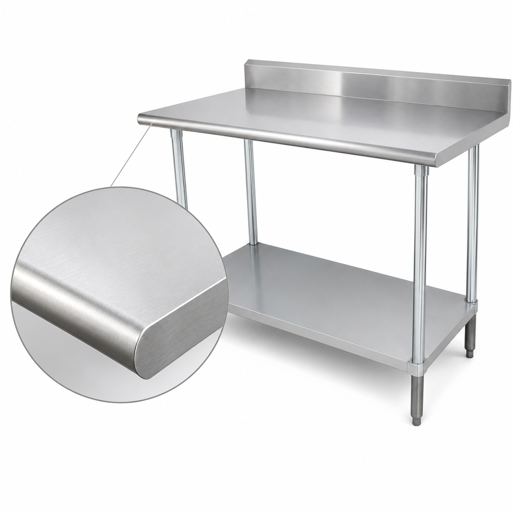 16-Gauge Stainless Steel Top