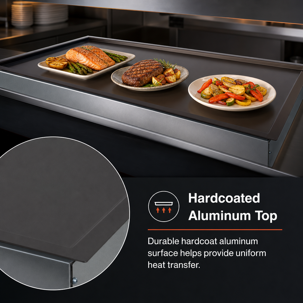 Hardcoated Aluminum Top