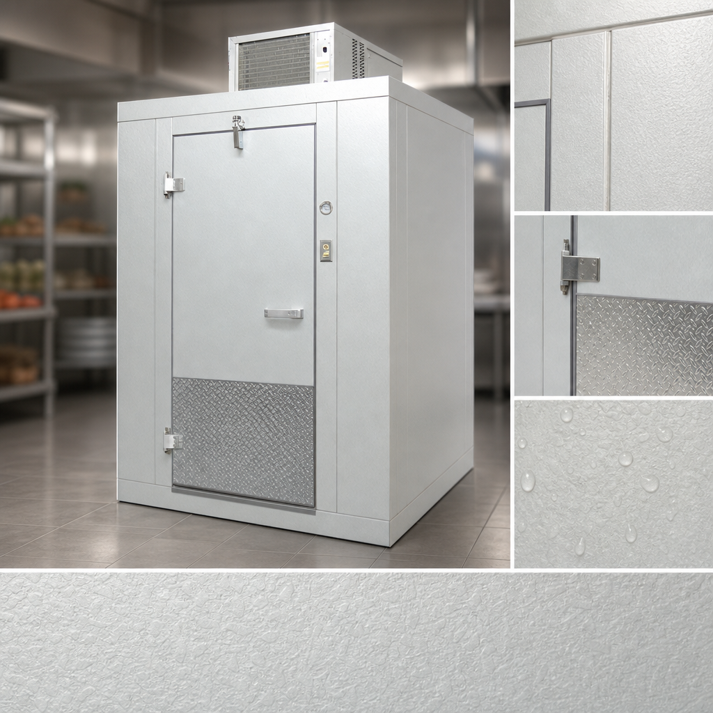 26 GA Embossed Metal Interior and Exterior Finish