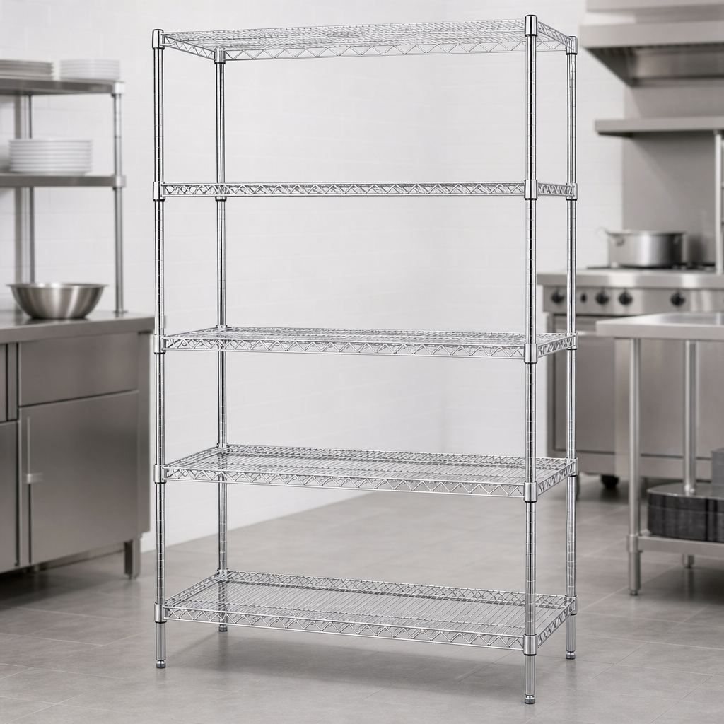 Five Wire Shelves
