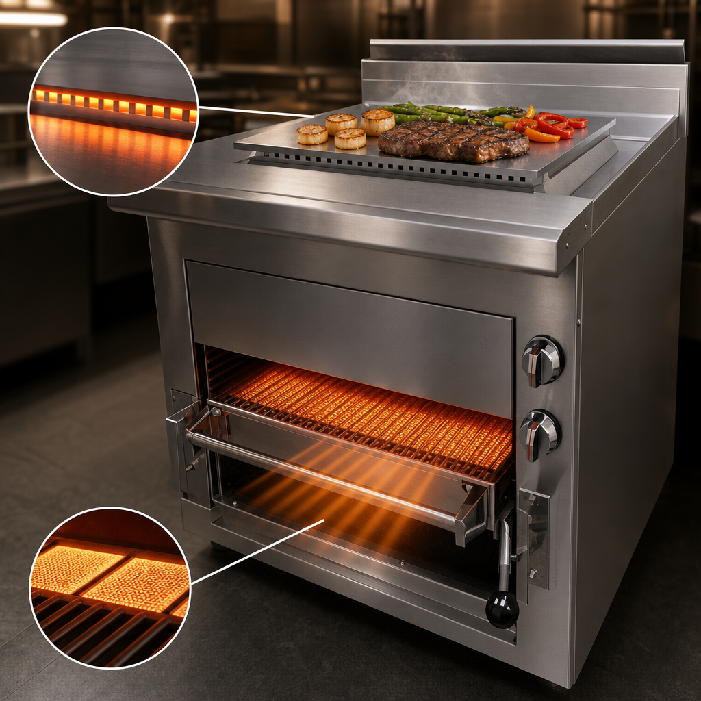 Radiant Plancha Broiling