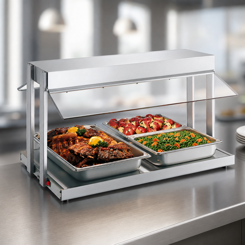 Buffet-Style Sneeze Guards
