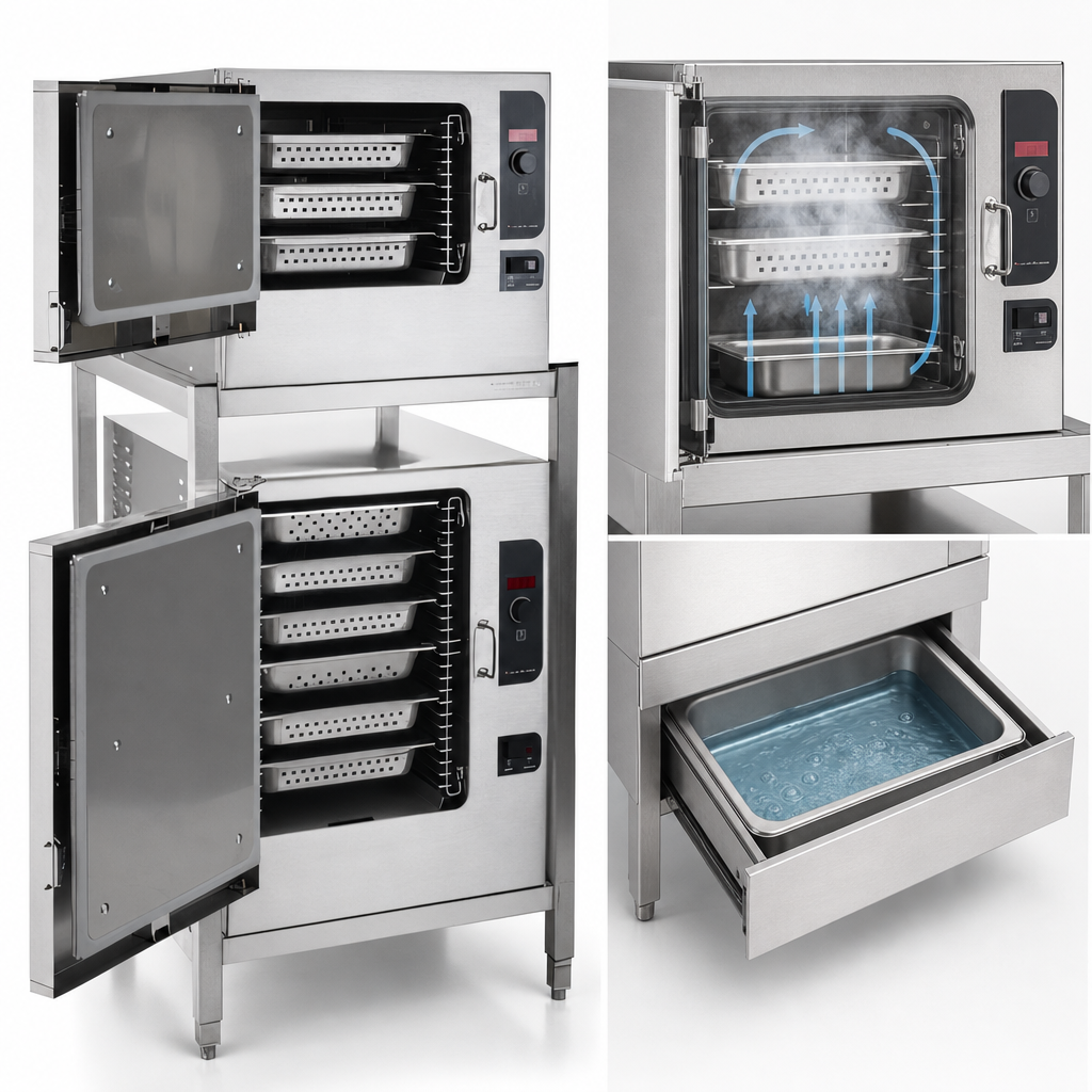 Boilerless Convection Cooking