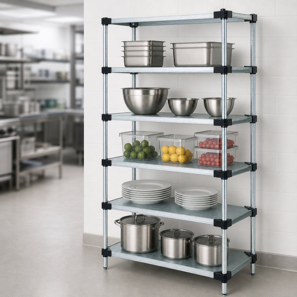 Five Solid Shelves