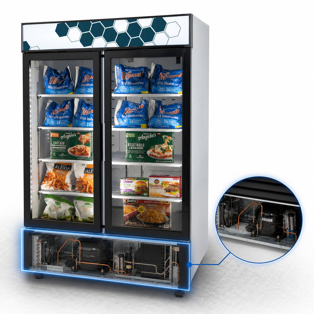 Bottom-Mount Self-Contained Refrigeration