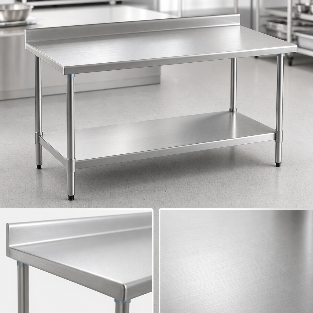 16 Gauge 300 Series Stainless Steel Top