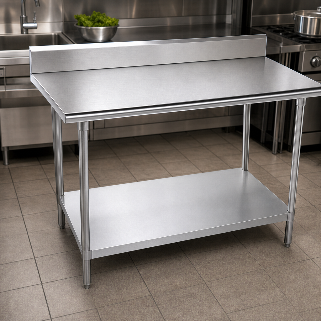 14-Gauge 304 Stainless Steel Top