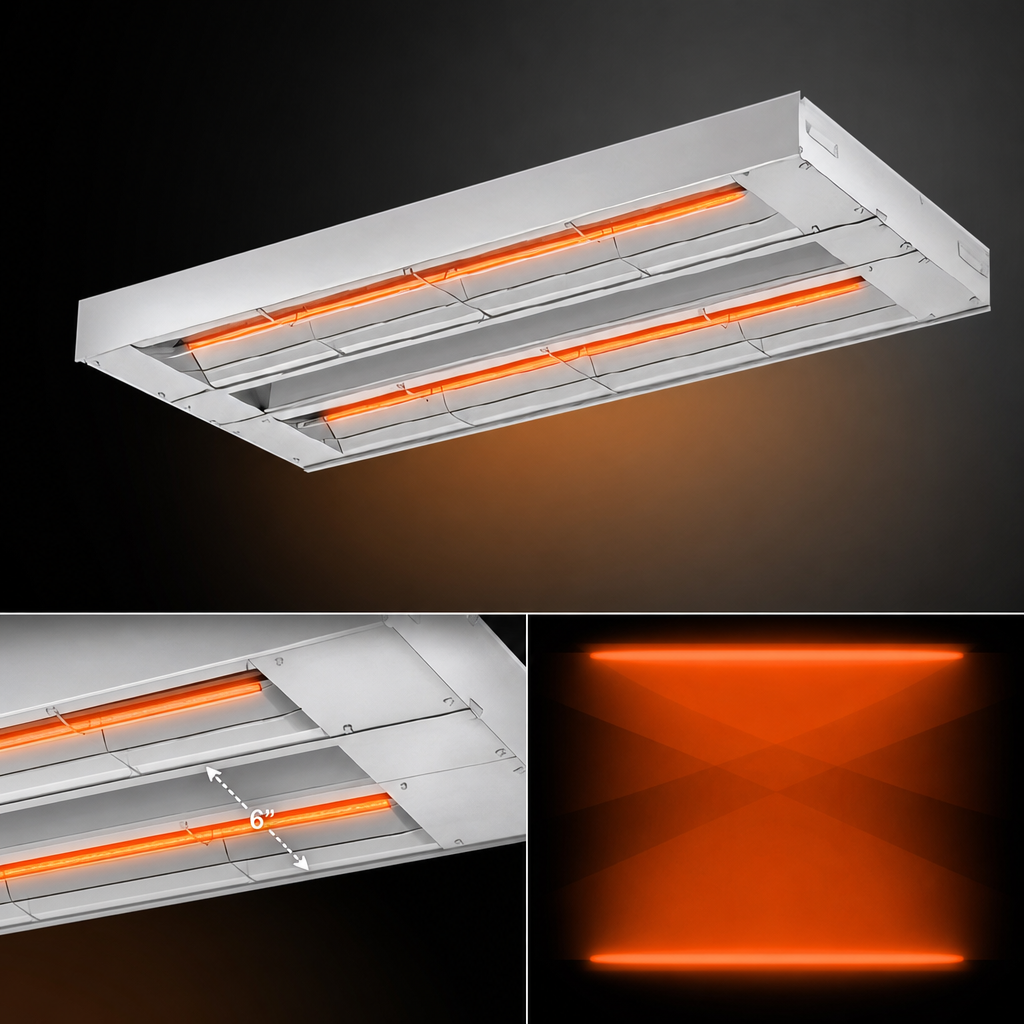 Double Heater Rod Housing