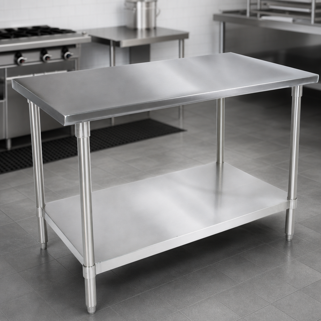16-Gauge Stainless Steel Top