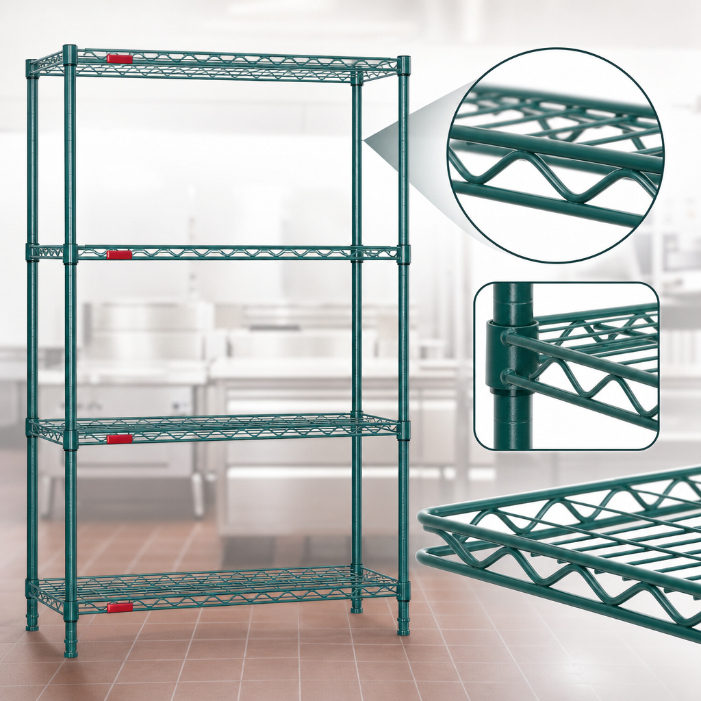Patented QuadTruss Shelf Design