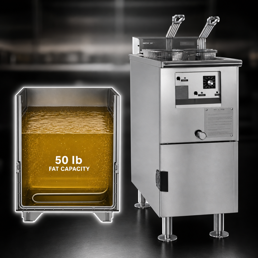 50 lb Fat Capacity
