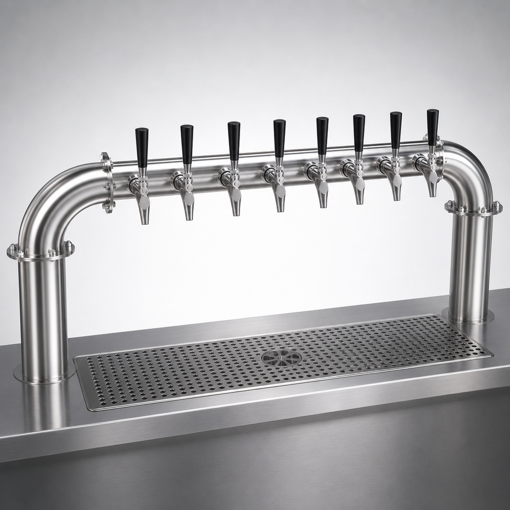 Eight-Faucet Capacity