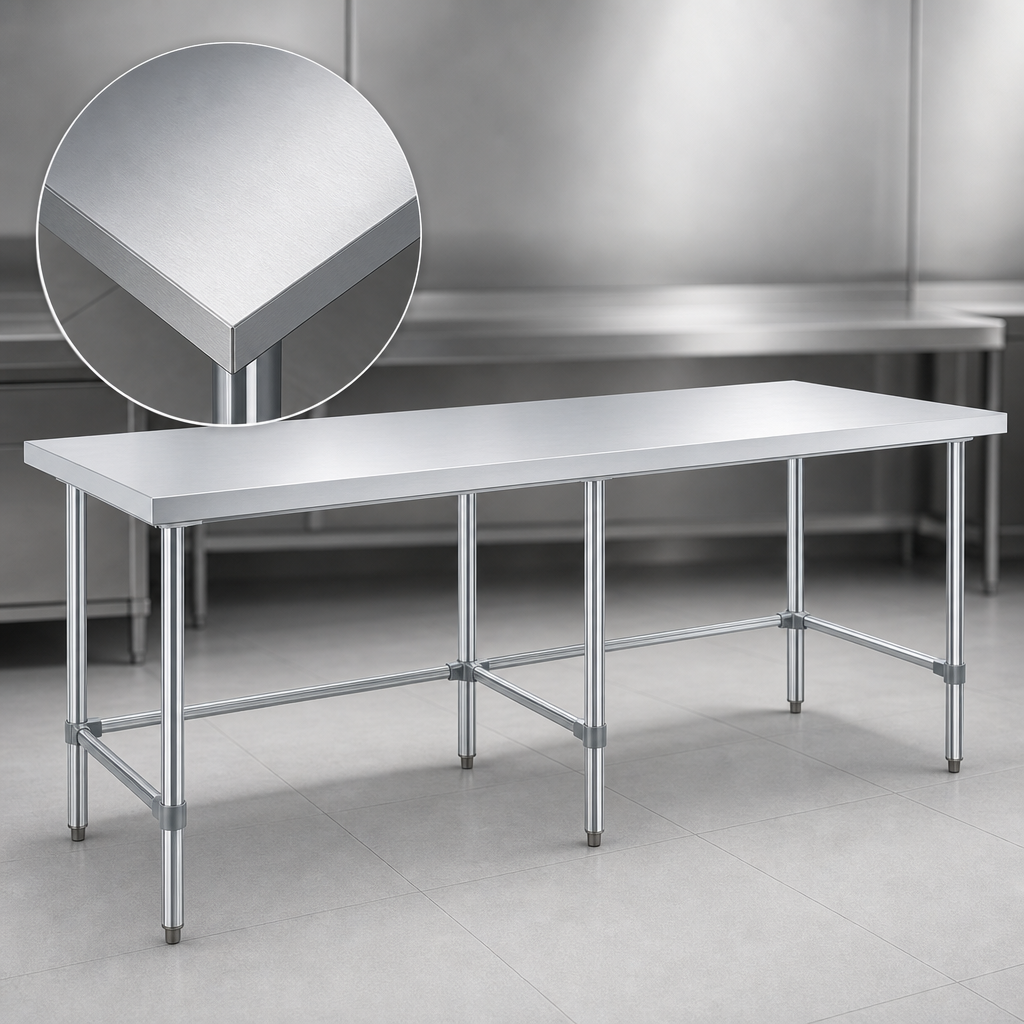 18-Gauge 430 Stainless Steel Top