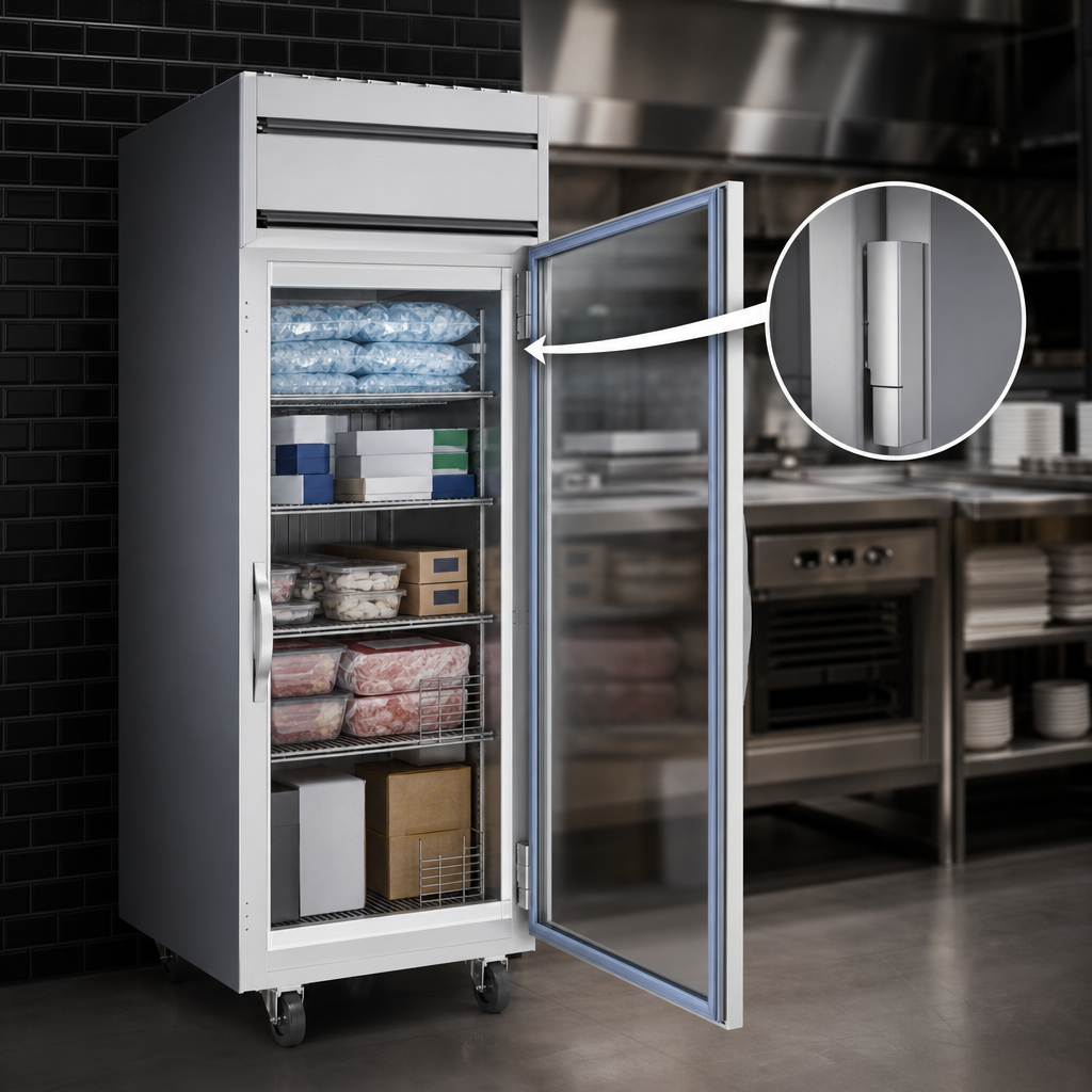 Right-Hand Hinged Glass Door