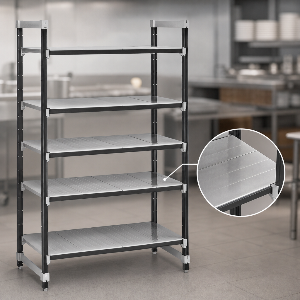 Solid Reinforced Shelf Plates