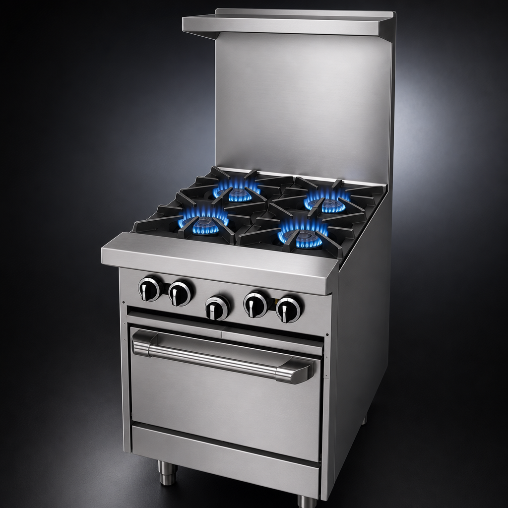 Four Starfire Pro Open Burners
