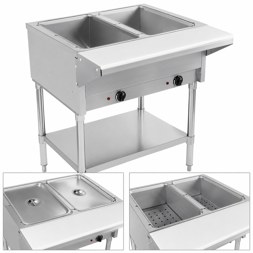 Two Open Pan Wells