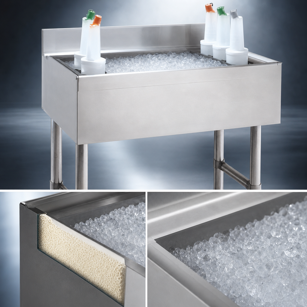 12-Inch Deep Insulated Ice Bin