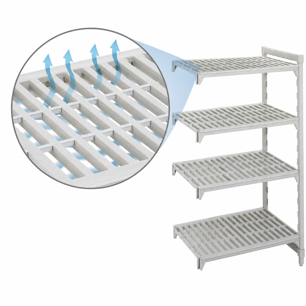 Vented Shelf Plates