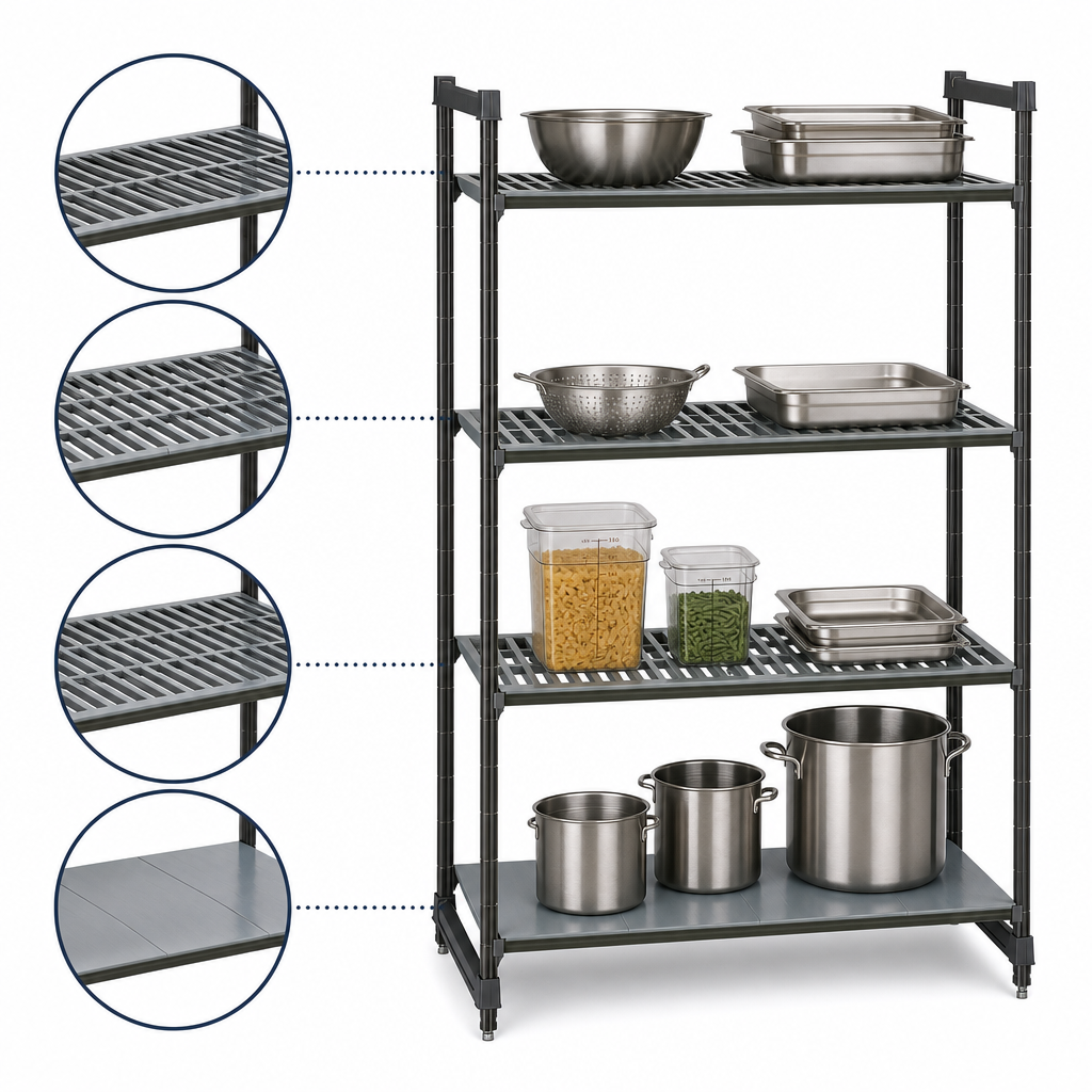 Mixed Shelf Configuration