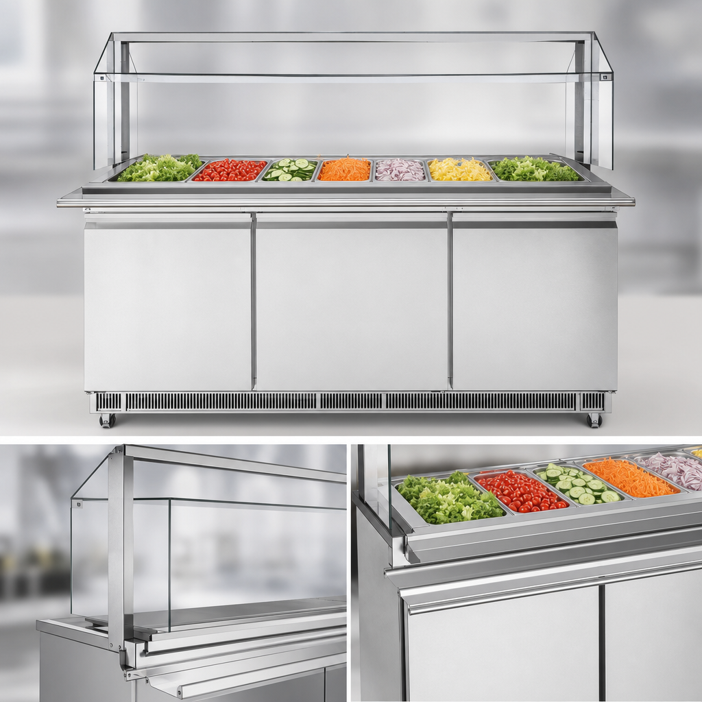 Sneeze Guard and Buffet Slide