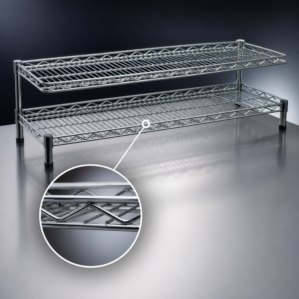Patented QuadTruss Bottom Shelf