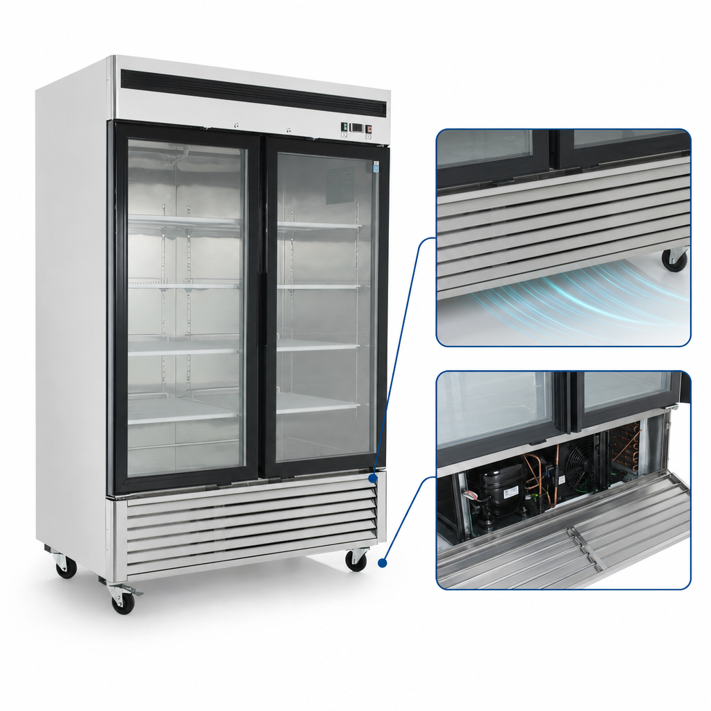 Bottom-Mount Self-Contained Refrigeration