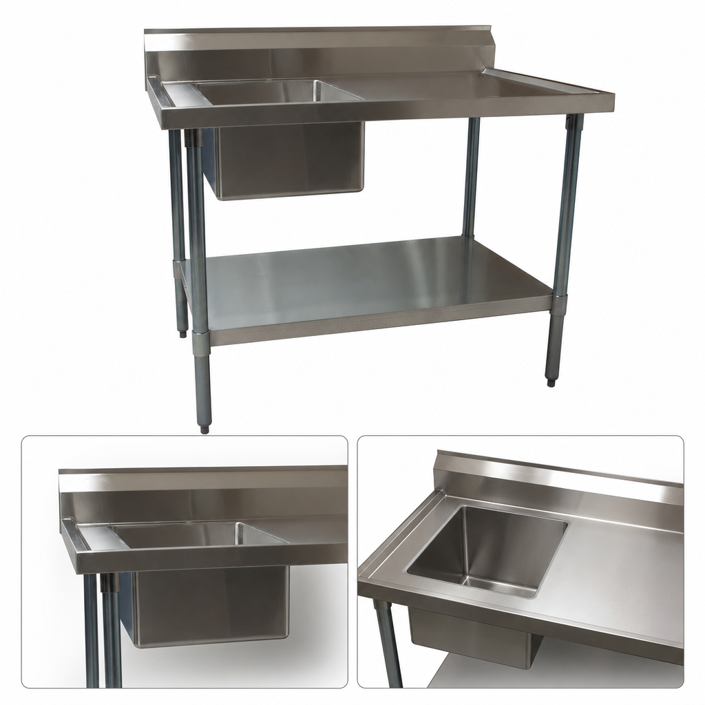 Left-Side Prep Sink