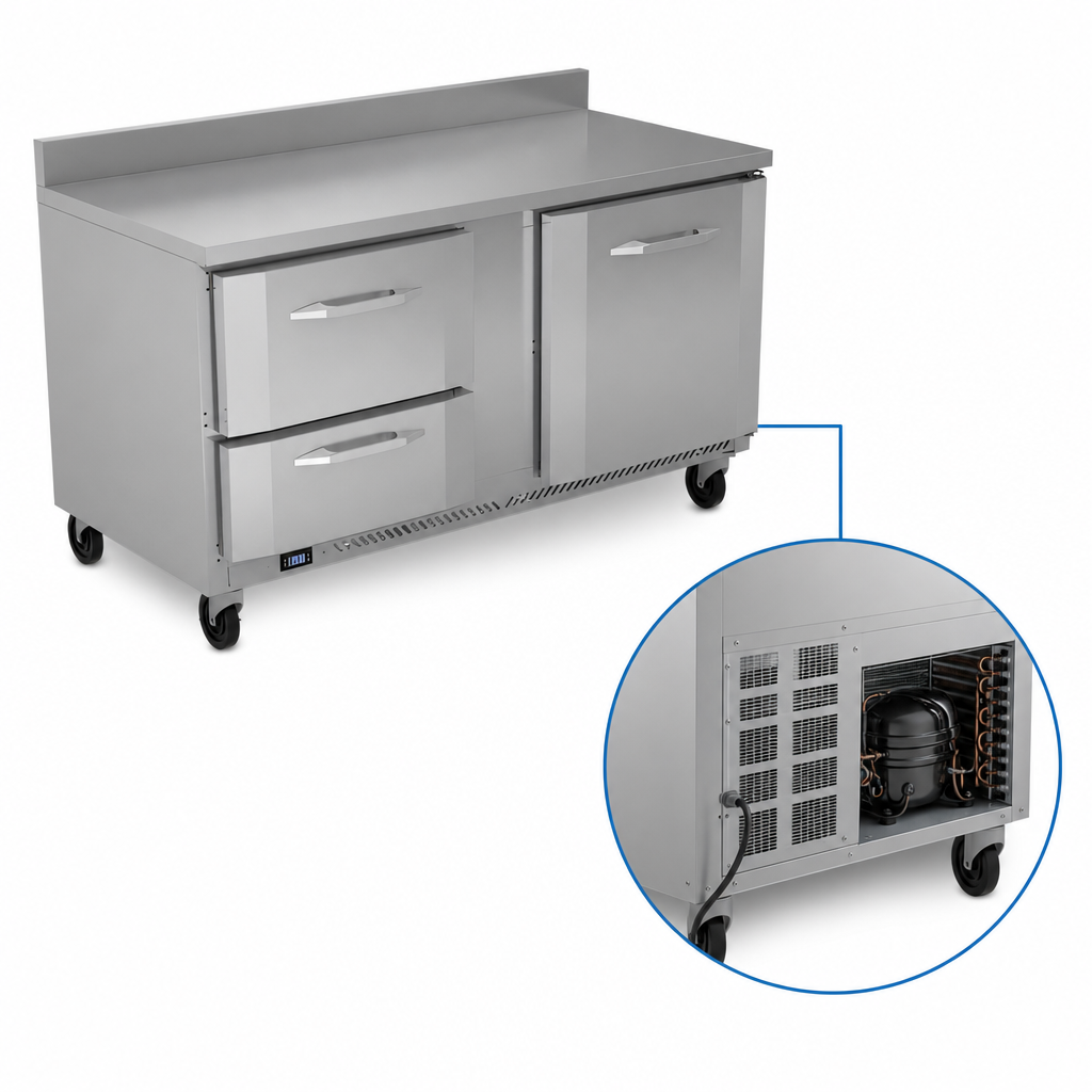 Rear-Mounted Self-Contained Refrigeration