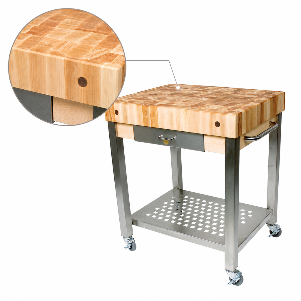 End Grain Maple Top